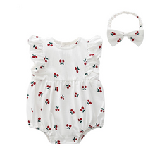 Load image into Gallery viewer, Sherry Romper and Headband Set
