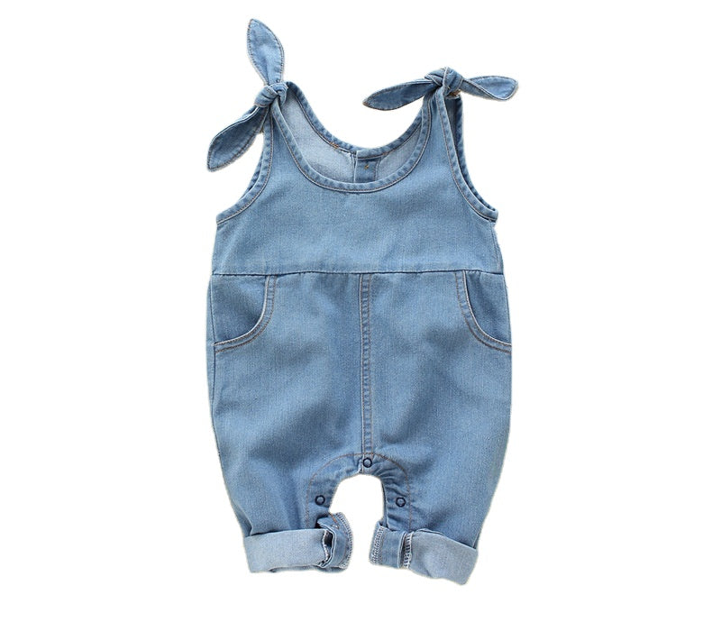 Cassie Denim Romper