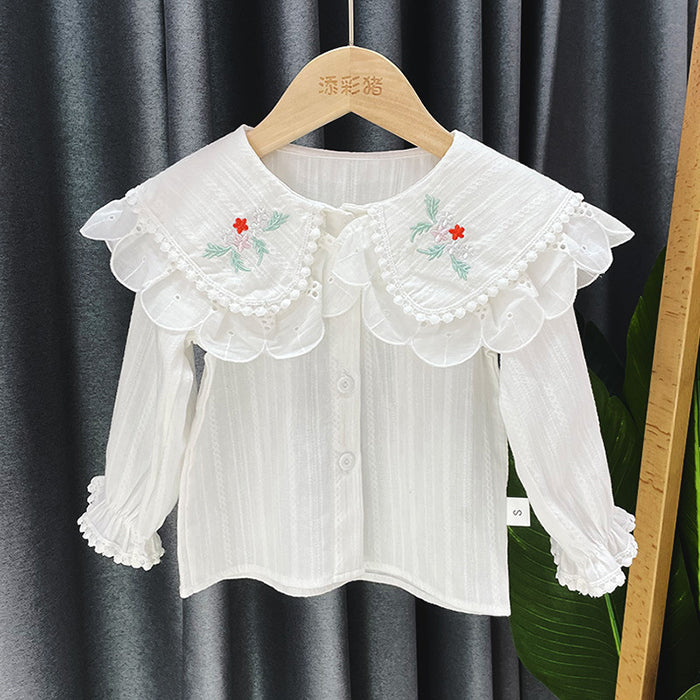 Girls Embroided Shirt