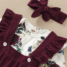 Load image into Gallery viewer, Floral 3-Piece Romper Set
