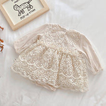 Load image into Gallery viewer, Lace Long Sleeve Romper
