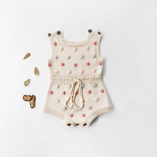 Load image into Gallery viewer, Olivia Knit Bobble Romper
