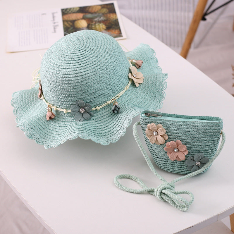 Peyton Sunhat & Bag Set