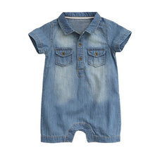 Load image into Gallery viewer, Axel Denim Romper
