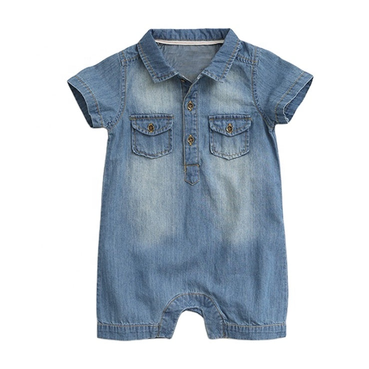 Axel Denim Romper